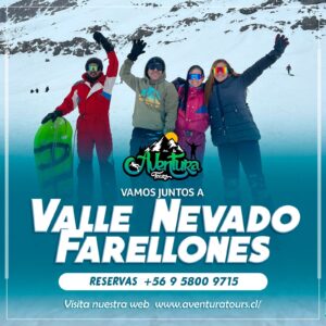 Tour Valle Nevado/Farellones